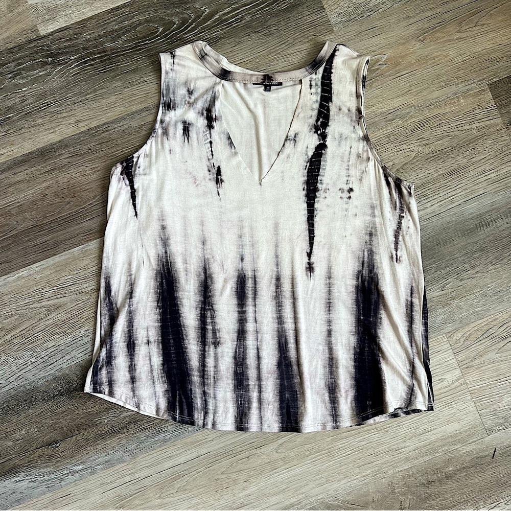 Charlotte Russe tie dye choker tank